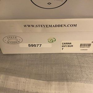 Steve Madden navy heels size 7